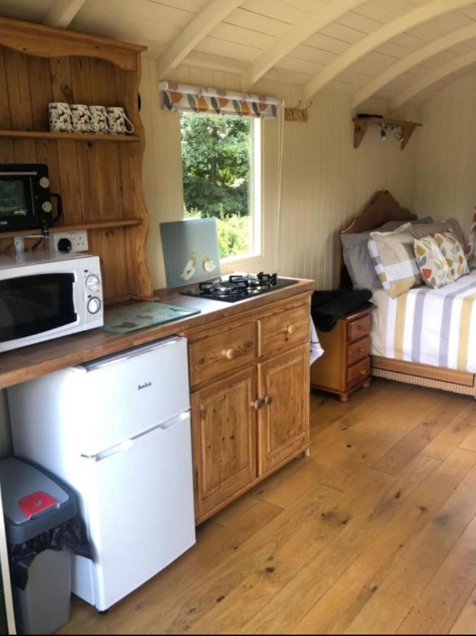Charming Tranquil Shepherds Hut With Lakeside Balcony 'Roach' Uckfield Εξωτερικό φωτογραφία